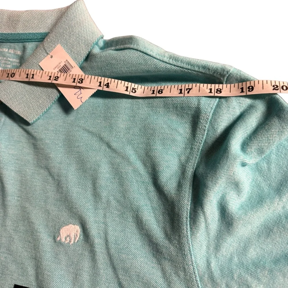 Banana Republic men’s size‎ XL short sleeve blue polo NWT